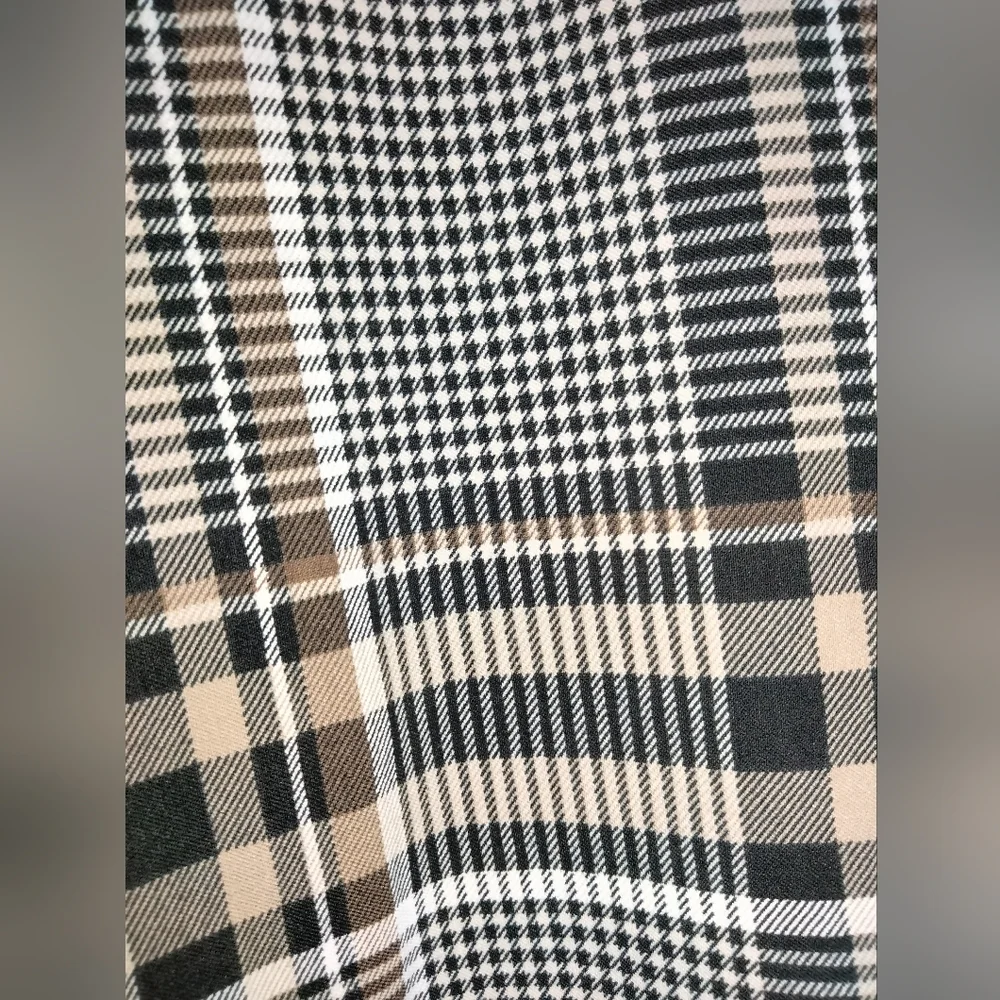 Jules & Leopold (Size L) Multicolored Plaid Slim Pull-on Ankle Pants (NEW-NWT)